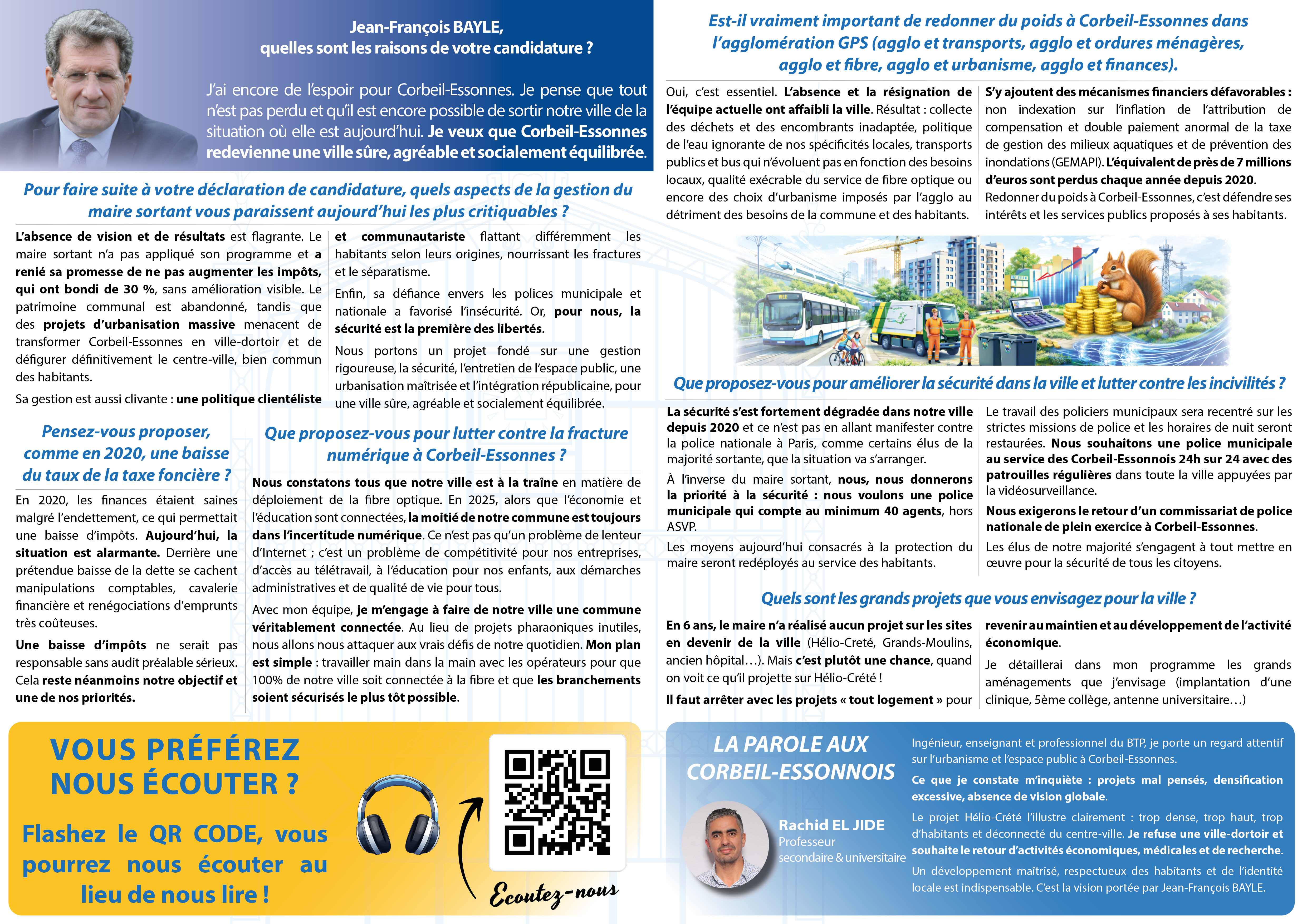 Tract candidature